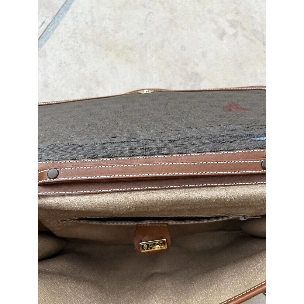 Authentic Vintage Gucci Micro GG Clutch Hand Bag Shoulder Bag Crossbody 2way - Picture 9 of 11